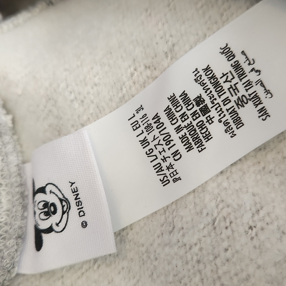 Disney Gray Crewneck Mickey Mouse Sweatshirt - Picture 2 of 3